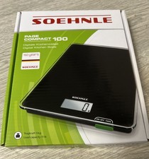 Soehnle digitale Küchenwaage PAGE COMPACT 100 von 1 gr. - 5 KG -  OVP