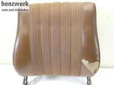 Mercedes W123 1.Serie 280 Rückenlehne Sitz vorne links braun tabak Stoff Rhombe