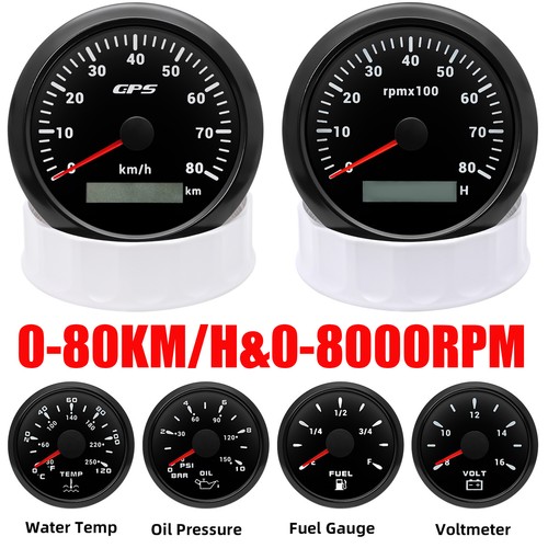 Gauge set 85mm - set, gps
