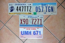 3 US AUTO NUMMERNSCHILD