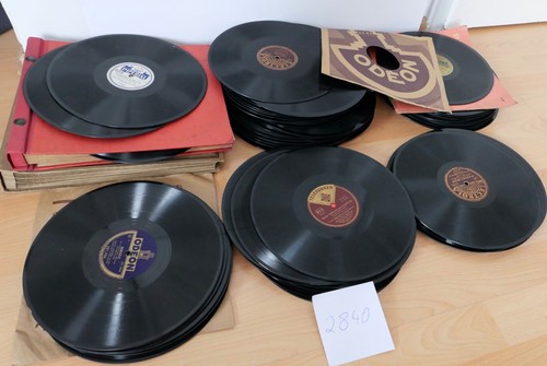 Konvolut schellackplatten 105 - konvolut,