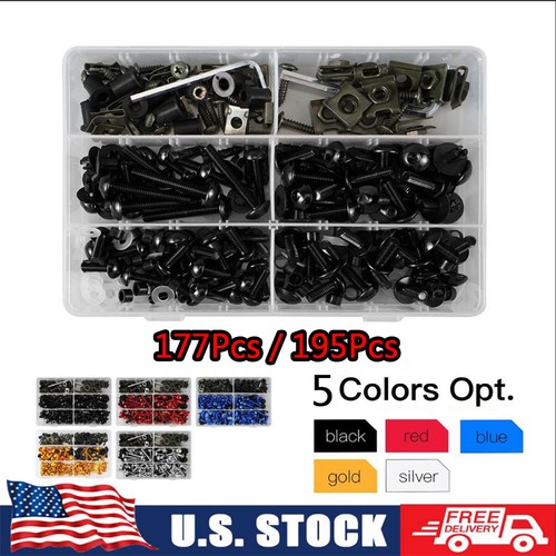 Complete fairing bolts - complete,