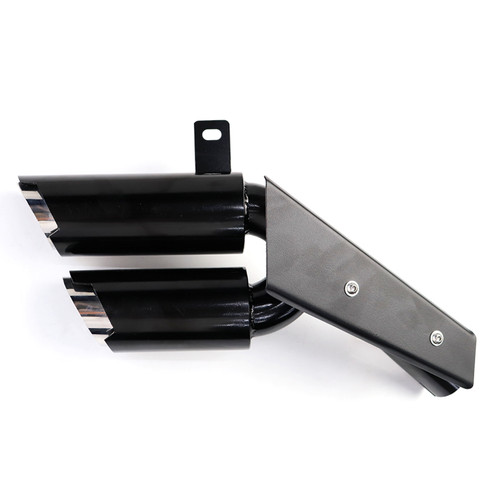 Kurzes doppel dual auspuffrohr - kurzes,