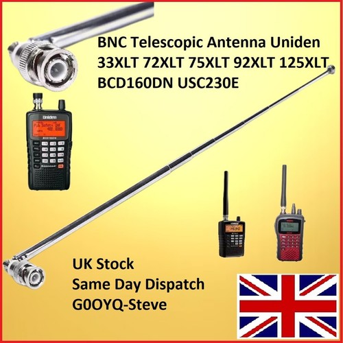 Bnc teleskop antenne uniden - teleskop,