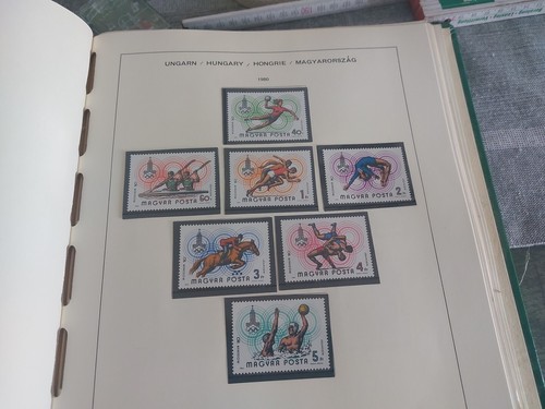 Olympia briefmarken 1980 - ,