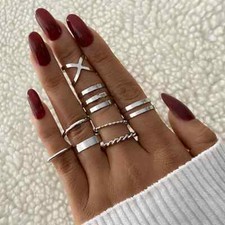 Ringset 8 Midi Ringe
