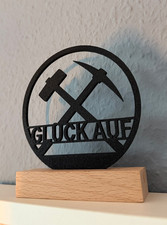 Glück auf aufsteller - auf,