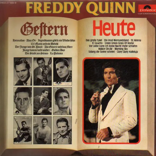 Freddy quinn gestern heute - gestern,