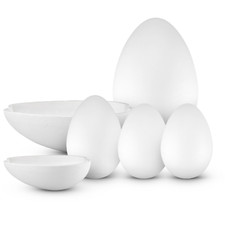 4 Stk Styroporeier 1x30cm