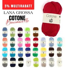 50g Lana Grossa Cotone | 100% Baumwolle | 125m | Stricken häkeln