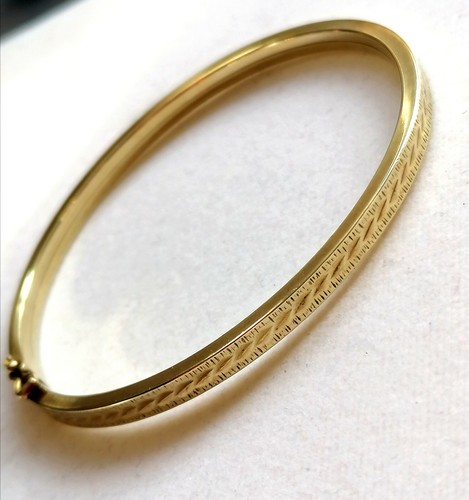 Gold armreif gelbgold 333 von - armreif,