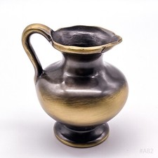 Art Nouveau Brass Jug with