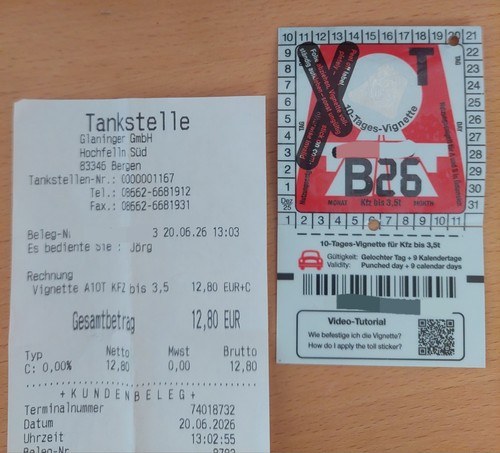 Vignette österreich tage - österreich, 10