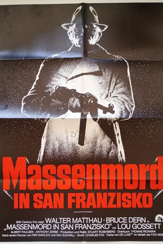 Filmplakat massenmord san - filmplakat, in