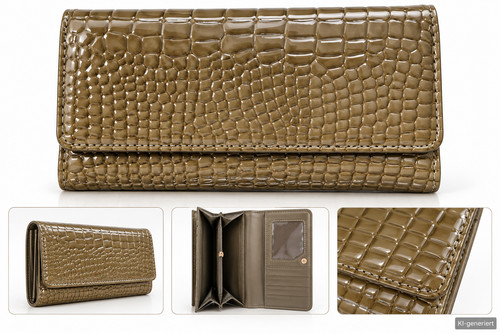Damen geldbörse taupe - damen,