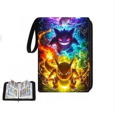 XXXL Sammelalbum für 400/900 Pokemon Karten 4-/9- Pocket Sammelmappe Ordner Heft