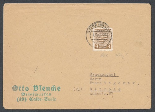 852348 sbz 67 mit - ef, nr.67