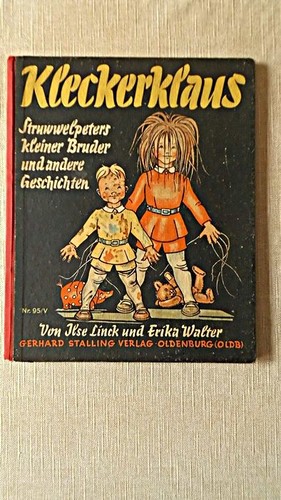 Altes bilderbuch kleckerklaus - altes,