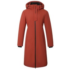 Wintermantel Reitmantel Covalliero wasserdicht rot braun rost