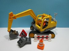Lego ® Duplo Ville Set 4986  Raupenbagger Baustelle Bagger  vollständig "selten"