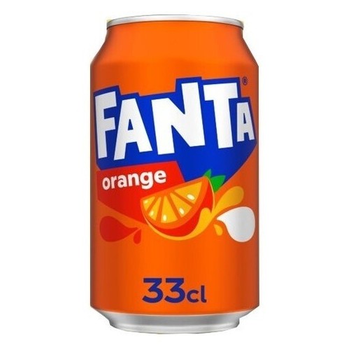 Fanta orange 0 33 liter - x,