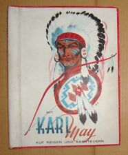 KARL MAY ALBUM - Sammelbildalbum von Kaugummi BULL aus 1950er - Band 1 - rar