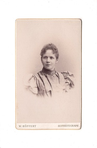 Cdv foto damenportrait - cdv,