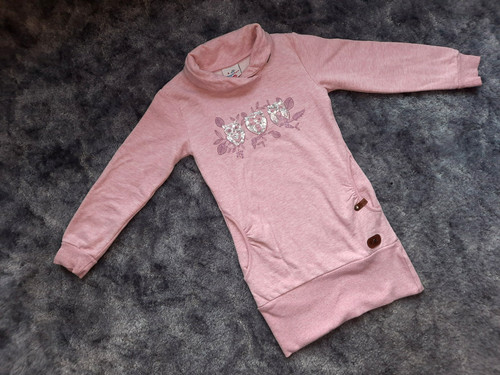 122 128 sweatkleid - gr.,