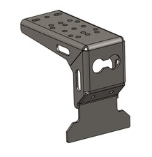 Dachträger Universal Halterung Regenrinne H133