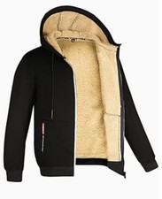 Herren Winterjacke Schwarz 