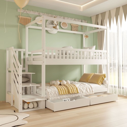 Etagenbett kinderbett 90x200cm - etagenbett,