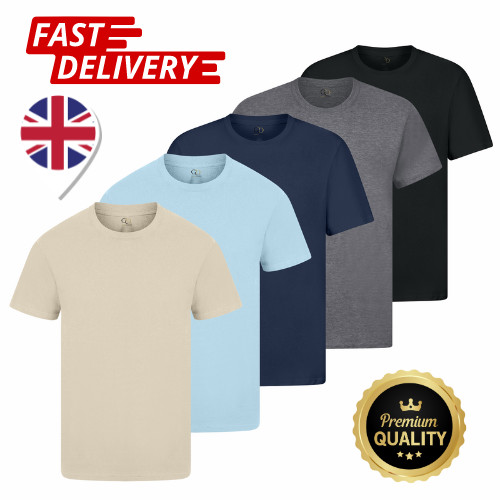 Herren tshirts 5er pack - herren, 1,3,5er