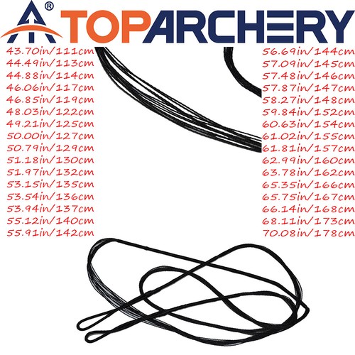 70in dacron bogensehne - 43-70in,