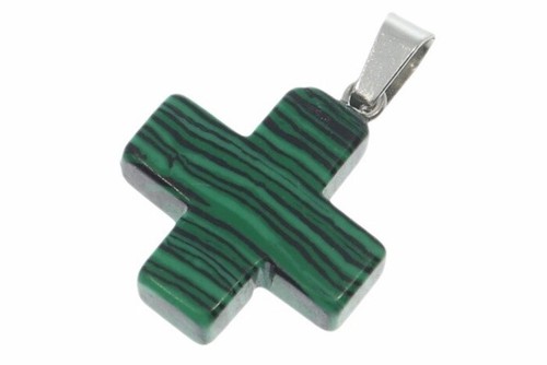 Malachit imitat kreuz - imitat,