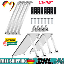 Solar Modul Halter Set bis 450Wp Gestell 15-30° PV Aufständerung Dach + Wand DE/