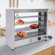 4 Etagen Warmhaltevitrine