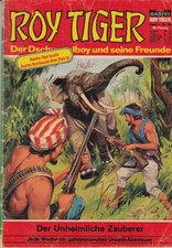Roy Tiger Nr 53 Der Unheimliche Zauberer Bastei 1969 mit Poster