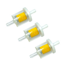 3x Kraftstofffilter Benzinfilter Ø8mm für Quad Moped Roller Scooter Rasenmäher