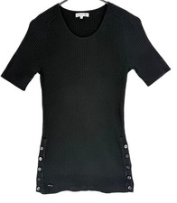 Lacoste Damen 15% Kaschmir T-Shirt Größe 36 - S