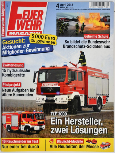 Feuerwehr magazin april 2013 - april,