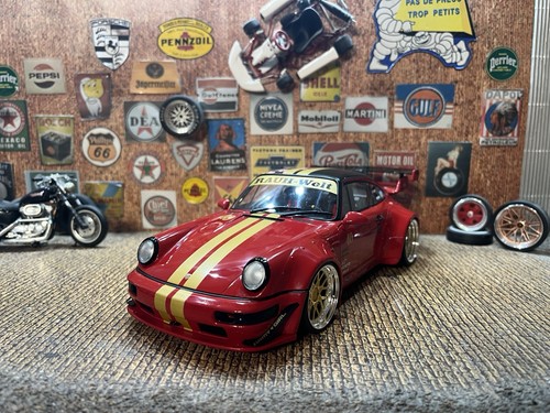 Rwb porsche 911 red - rwb,