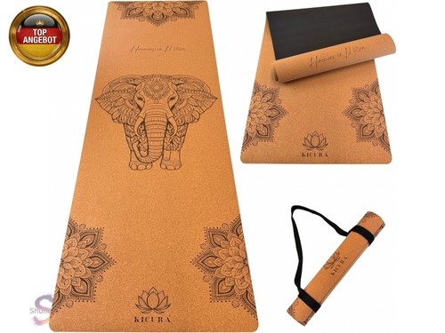 Yoga matte aus kork - aus, &