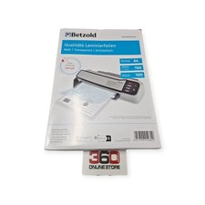 Laminierfolien A4 100 Stück - matt Gesamtstärke 150 mic (2 Seiten je 75 mic)