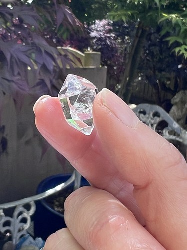Herkimer diamond double water - herkimer,