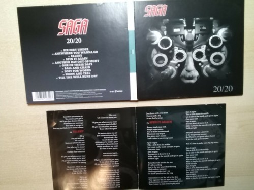 Saga cd - 20/20,