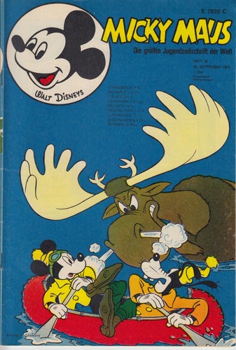 Micky maus 1970 heft - 1970,
