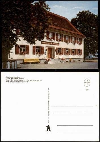 Ansichtskarte oberried bay - ansichtskarte, (bay