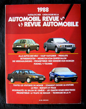 Katalog der Automobil-Revue / Catalogue de la Revue Autombile. 1988