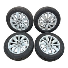 Kompletträder Allwetterreifen Hankook 7x16 ET45 Alufelgen VW Passat B7 3AA601025