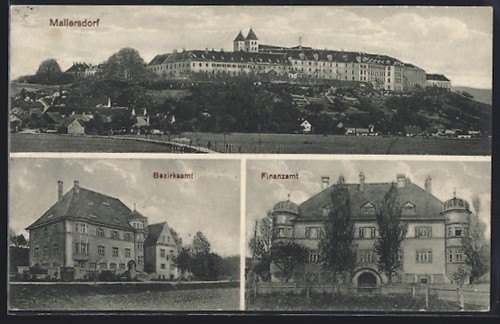 Ansichtskarte mallersdorf - ansichtskarte, /